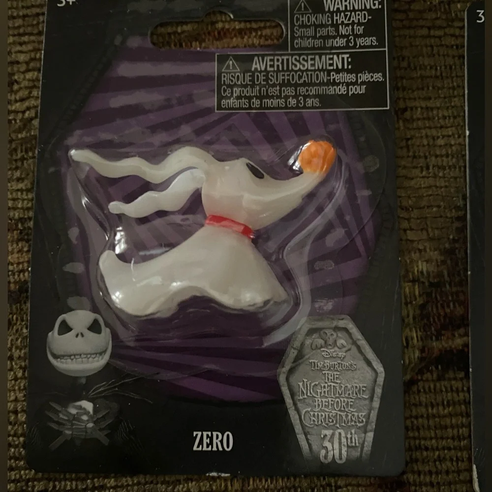 The Nightmare Before Christmas Cake Topper Play Figure Lot of 4